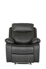 Barkley 1 Seater Manual Recliner Dark Grey | BLY-311-DKGY