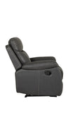 Barkley 1 Seater Manual Recliner Dark Grey | BLY-311-DKGY