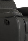 Barkley 1 Seater Manual Recliner Dark Grey | BLY-311-DKGY