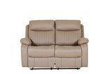 Barkley 2 Seater Manual Recliner Brown | BLY-312-BR