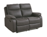 Barkley 2 Seater Manual Recliner Dark Grey | BLY-312-DKGY