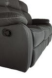 Barkley 3 Seater Manual Recliner Dark Grey | BLY-313-DKGY