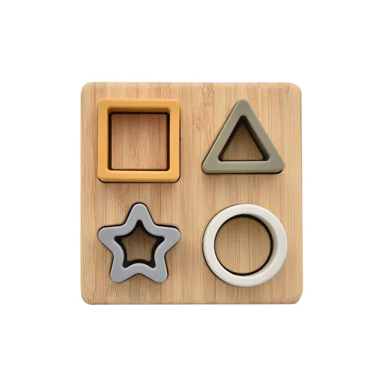 Bambino Silicone & Bamboo Star Puzzle | BM163