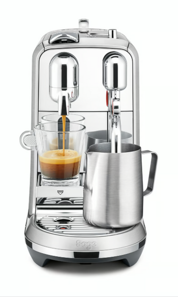Sage Creatista Plus Pod Coffee Machine - Stainless Steel | BNE800BSSUK