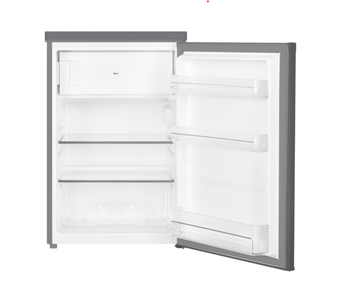 Belling 55cm Under Counter Freestanding Fridge with Icebox - Black Steel | BR110BKIX