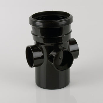 110mm X Single Socket Triple Boss Pipe | BS445B
