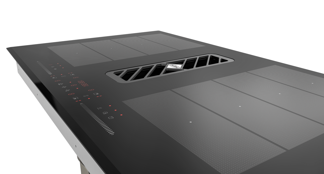 Belling 83cm Ventilation Induction Hob - Black | BVH83BK