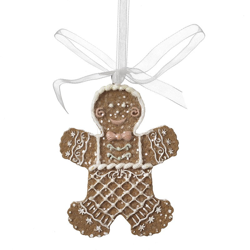 Heaven Sends Resin Gingerbread Man Hanging Decoration | BVV060