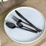 Mikasa Ciara Diseno 16 Piece Cutlery Set - Black | C000390