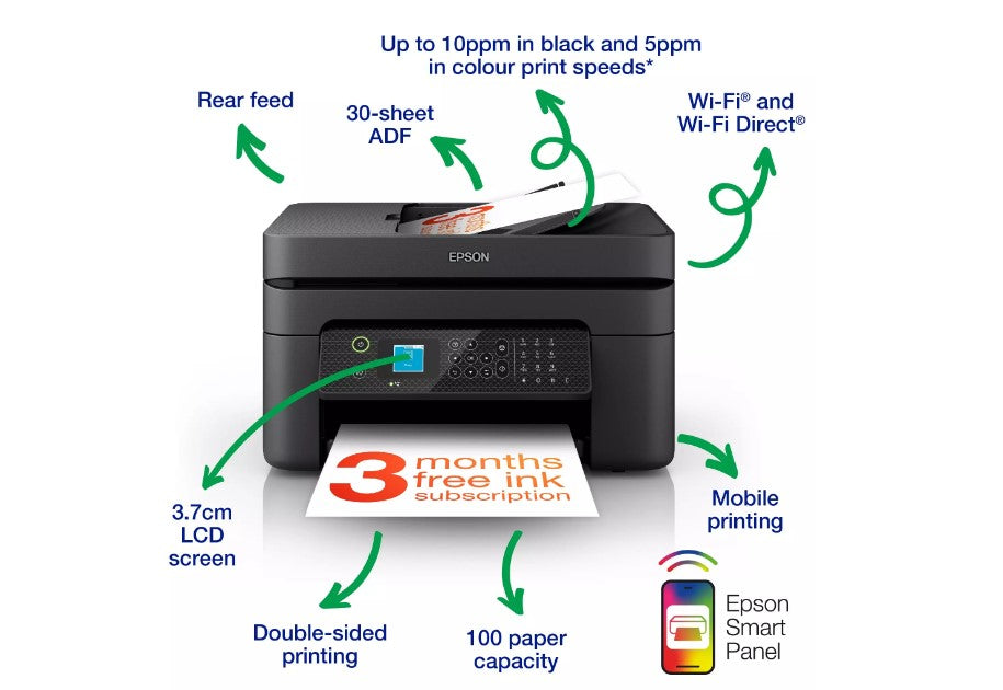 Epson WorkForce WF-2930DWF Printer | C11CK63401