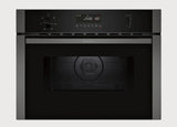 Neff N 50 Built-In Microwave Oven with Hot Air - Graphite-Grey | C1AMG84G1B