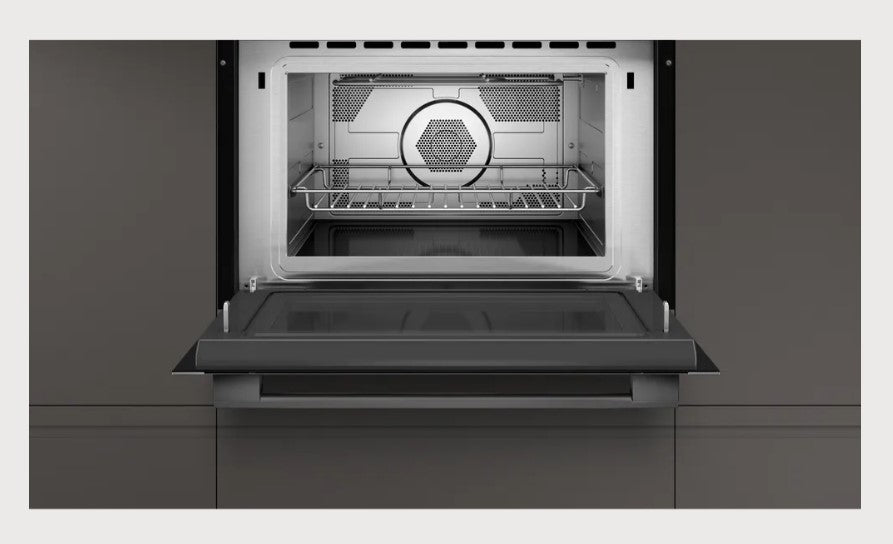 Neff N 50 Built-In Microwave Oven with Hot Air - Graphite-Grey | C1AMG84G1B