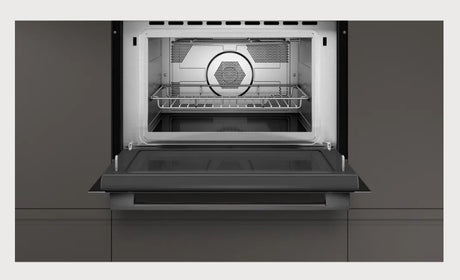 Neff N 50 Built-In Microwave Oven with Hot Air - Graphite-Grey | C1AMG84G1B