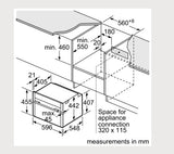 Neff N70 Built-In Compact Oven with Microwave Function - Graphite-Grey | C24MR21G0B
