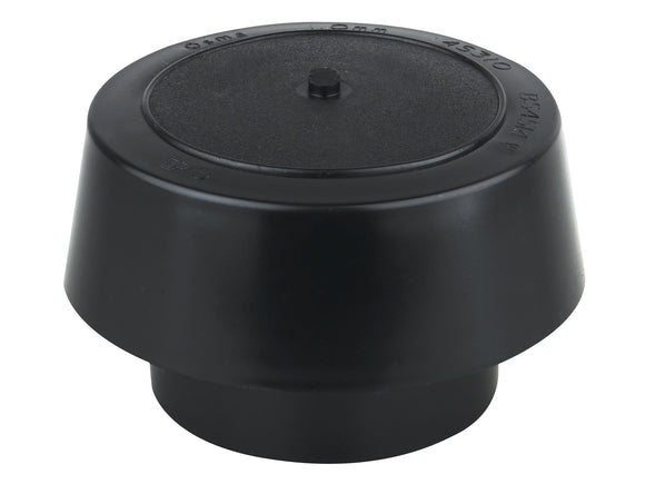 Wavin Soil Vent Cowl 110mm Black | C8018BK