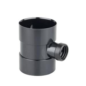 Wavin Soil D/Sw Bossed Pipe 110X40mm Black | C8461BK