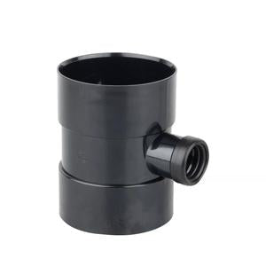 Wavin Soil D/Sw Bossed Pipe 110X32mm Black | C8462BK