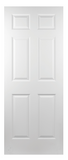 Seadec Regency 44mm 6 Panel Wood Grain Door