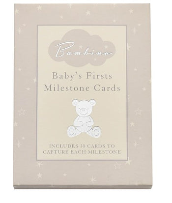 Bambino Little Star Baby Milestone Cards with Foil | CG1535