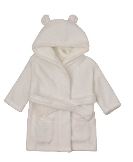 Bambino Baby s First Dressing Gown White 3 6 Months CG1682W Ganly s