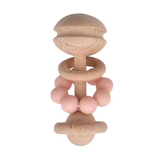 Bambino Rattle Teething Toy Pink | CG1799P