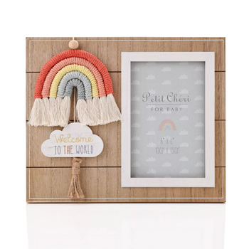 Petit Cheri Rainbow Photo Frame 4'' x 6" - Welcome | CG1904