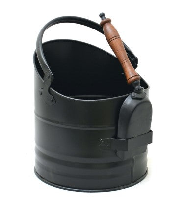 Castle Living Coal Bucket & Shovel Black | CL404869