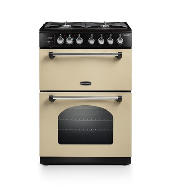 Rangemaster Classic 60cm Dual Fuel Cooker - Cream | CLA60DFFCR/C
