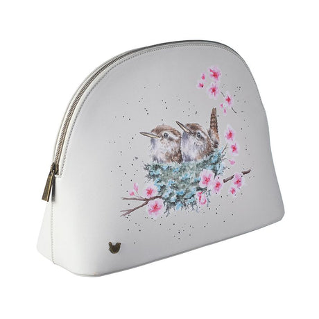 Wrendale Home Tweet Home Wren Large Cosmetic Bag | CMBL005