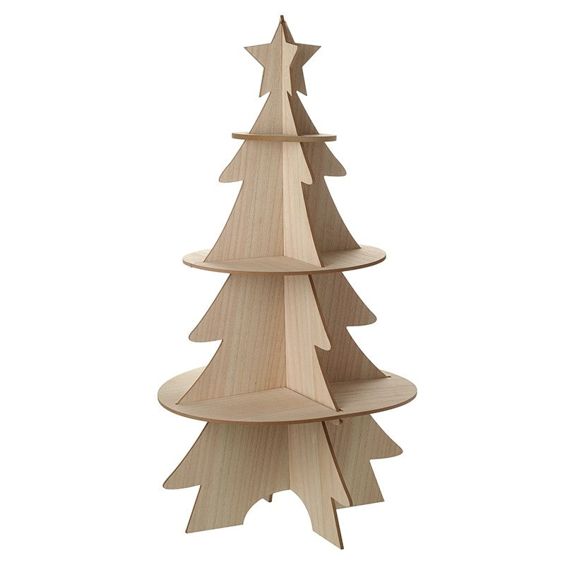 Heaven Sends Wooden Xmas Tree Display Unit | CODD629A