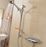 Aqualisa Colt Exposed mixer shower with Adjustable Head | COLT001EA