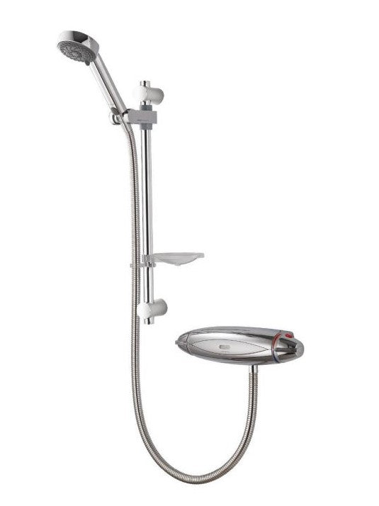 Aqualisa Colt Exposed mixer shower with Adjustable Head | COLT001EA