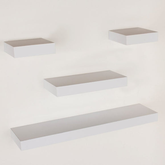 HD5WH Narrow Hudson Shelf Pack 4pcs - Matt White | COR026342