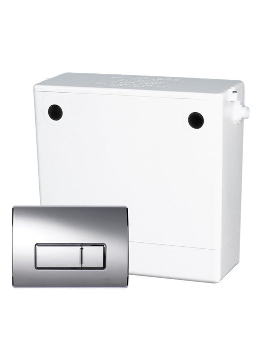 Dual Flush Concealed Cistern Chrome | CPS125CP