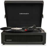 Crosley Voyager Portable Turntable with Bluetooth Receiver and Built-in Speakers - Black| CR8017B-BK