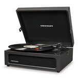 Crosley Voyager Portable Turntable with Bluetooth Receiver and Built-in Speakers - Black| CR8017B-BK