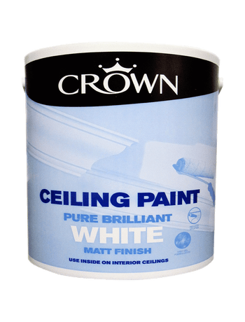 Crown 5L Ceiling Emulsion Paint - White | CRRCEPWHI500
