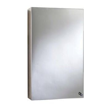 Croydex Carra Single Door Stainless Steel Cabinet | CRXWC450605