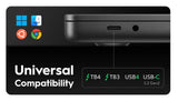 Cudy Dual 4K 13 in 1 10GB Docking Station | CS700