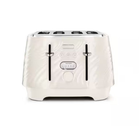 Delonghi Ballerina Seta 4 Slice Toaster - Silk Beige | CTDS4003.CR
