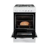 NordMende 50cm LPG Gas Twin Cavity Cooker - White | CTG52LPGWH