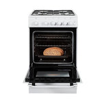 NordMende 50cm LPG Gas Twin Cavity Cooker - White | CTG52LPGWH