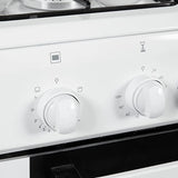 NordMende 50cm LPG Gas Twin Cavity Cooker - White | CTG52LPGWH