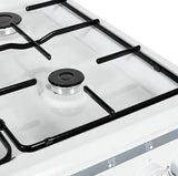 NordMende 50cm LPG Gas Twin Cavity Cooker - White | CTG52LPGWH