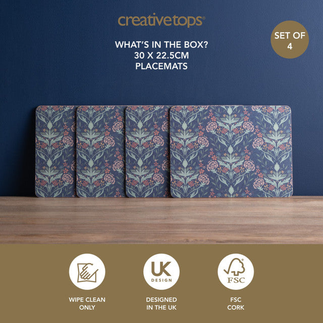 Creative Tops Arts & Craft 4pk Premium Placemat | CTPMARTPK4