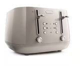 DeLonghi Eclettica 4 Slice Toaster - Beige | CTY4003.BG
