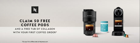 Krups Nespresso Vertuo Coffee Machine - Black | XN903840