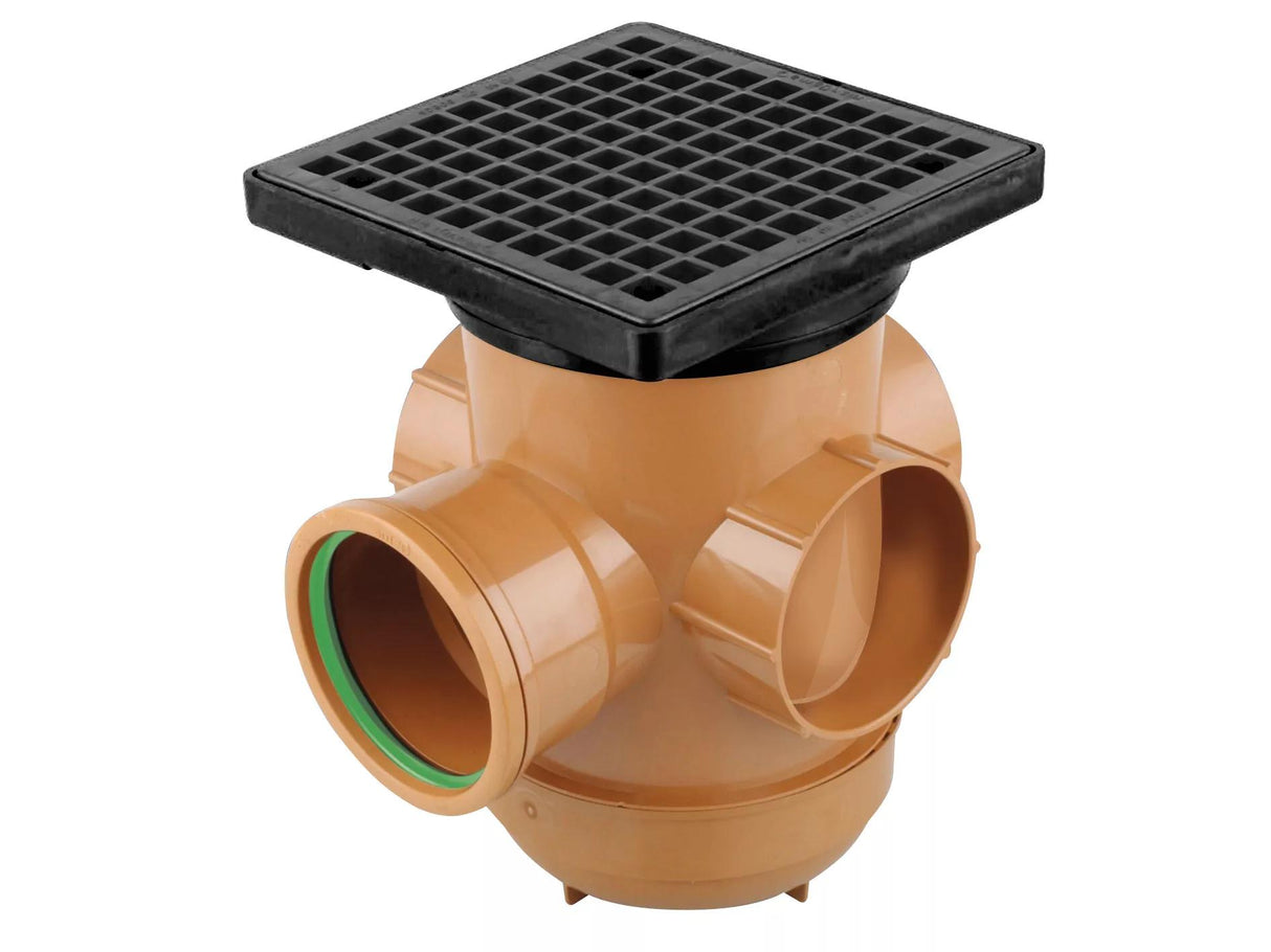 Wavin Sewer S/S Bottle Gully 87.5° 110mm | D4308