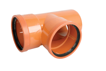 Wavin Sewer S/S Unequal Branch 90° 160x110mm | D6015