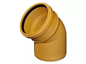 Wavin Sewer PVCU Bend 30° BR 160 SN4 IR | D6031